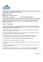 Bylaw – Composition of the Board